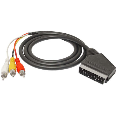 Scart cable to 3RCA 1.5m